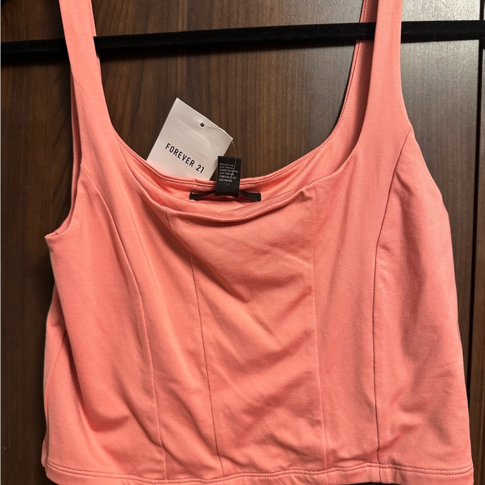 Forever 21 Pink Tank Top Essential for Everyday Wear